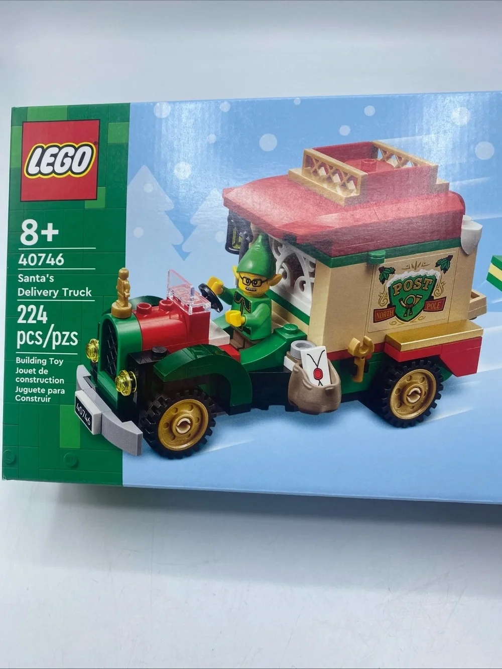 LEGO Santa's Delivery Truck (40746) 224pcs New/Sealed 2025 Christmas Holiday Elf